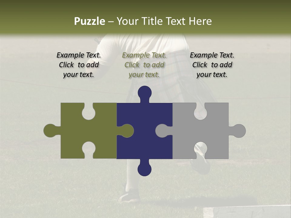 Shot-Putter - Scottish Games PowerPoint Template