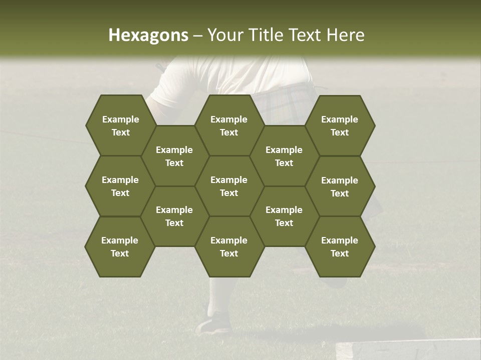 Shot-Putter - Scottish Games PowerPoint Template