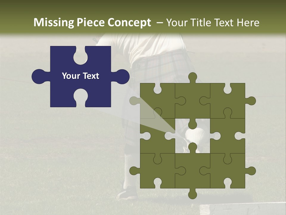 Shot-Putter - Scottish Games PowerPoint Template