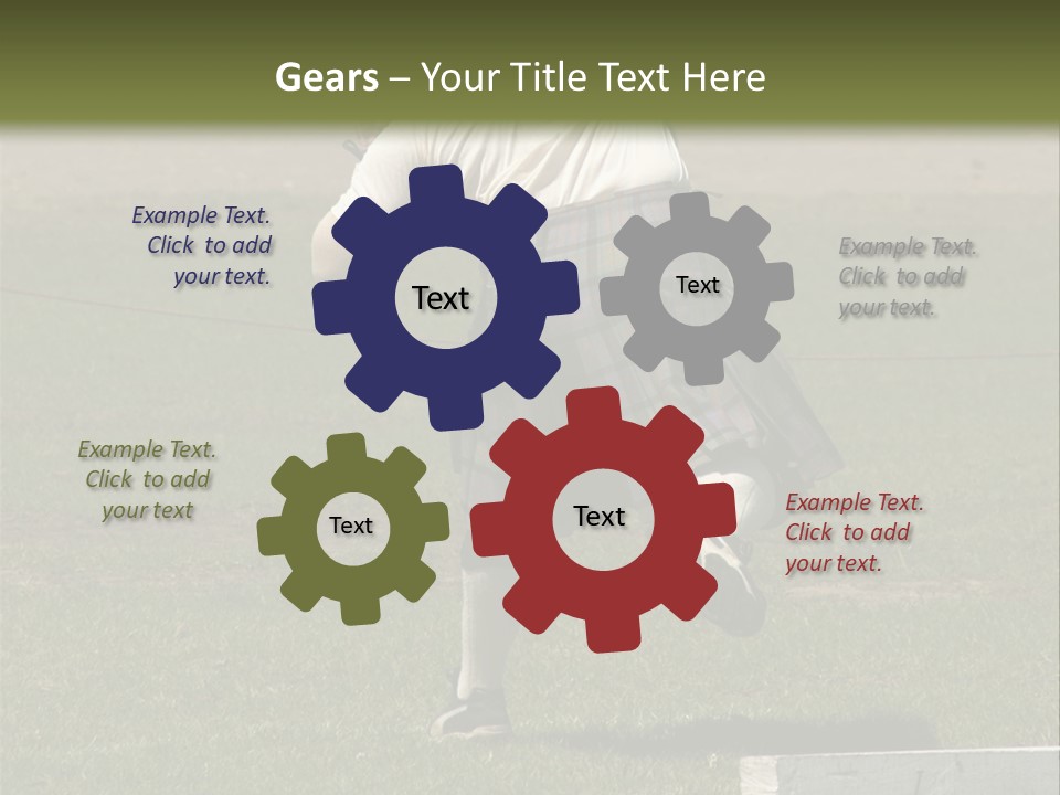 Shot-Putter - Scottish Games PowerPoint Template