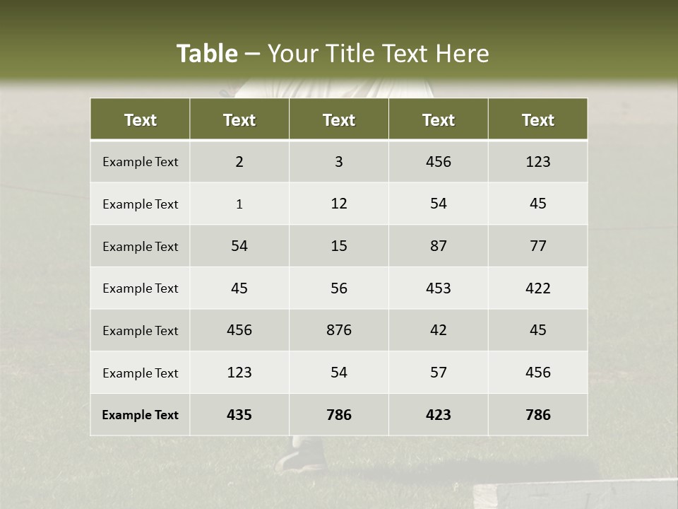 Shot-Putter - Scottish Games PowerPoint Template