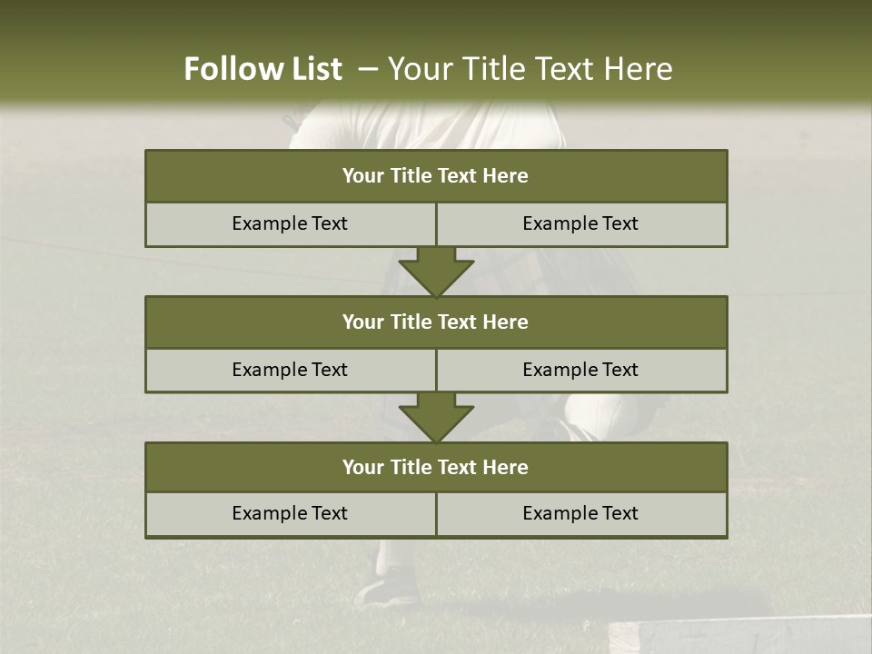Shot-Putter - Scottish Games PowerPoint Template