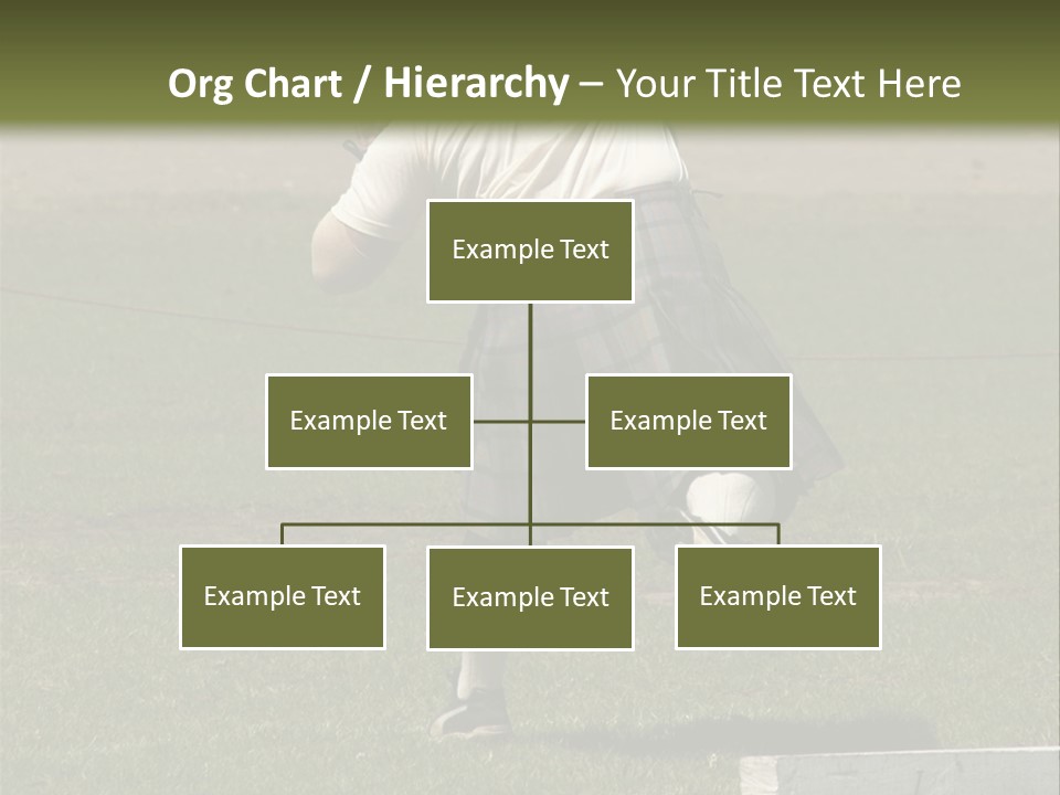 Shot-Putter - Scottish Games PowerPoint Template