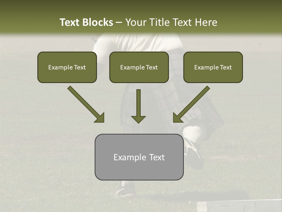 Shot-Putter - Scottish Games PowerPoint Template