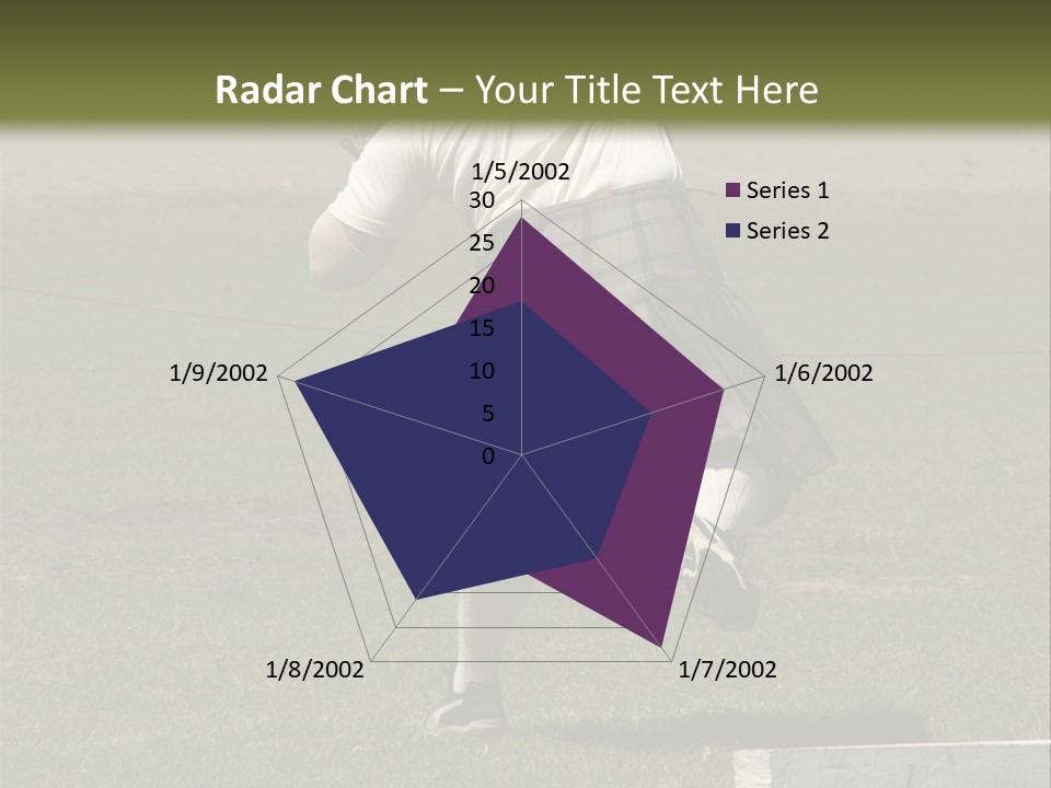 Shot-Putter - Scottish Games PowerPoint Template