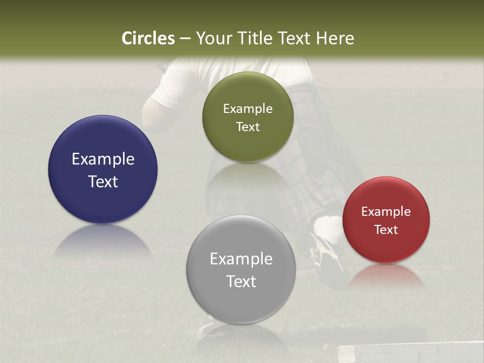 Shot-Putter - Scottish Games PowerPoint Template