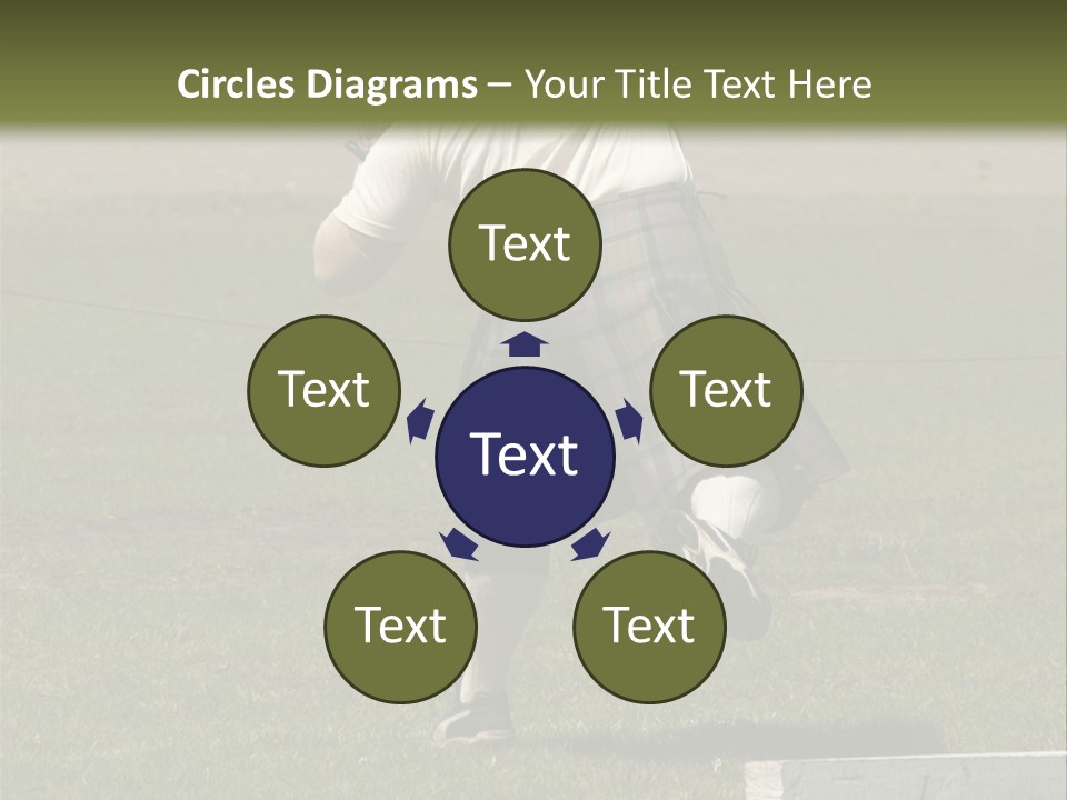 Shot-Putter - Scottish Games PowerPoint Template