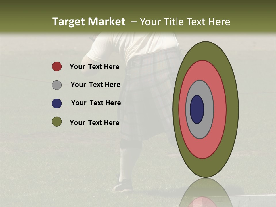 Shot-Putter - Scottish Games PowerPoint Template