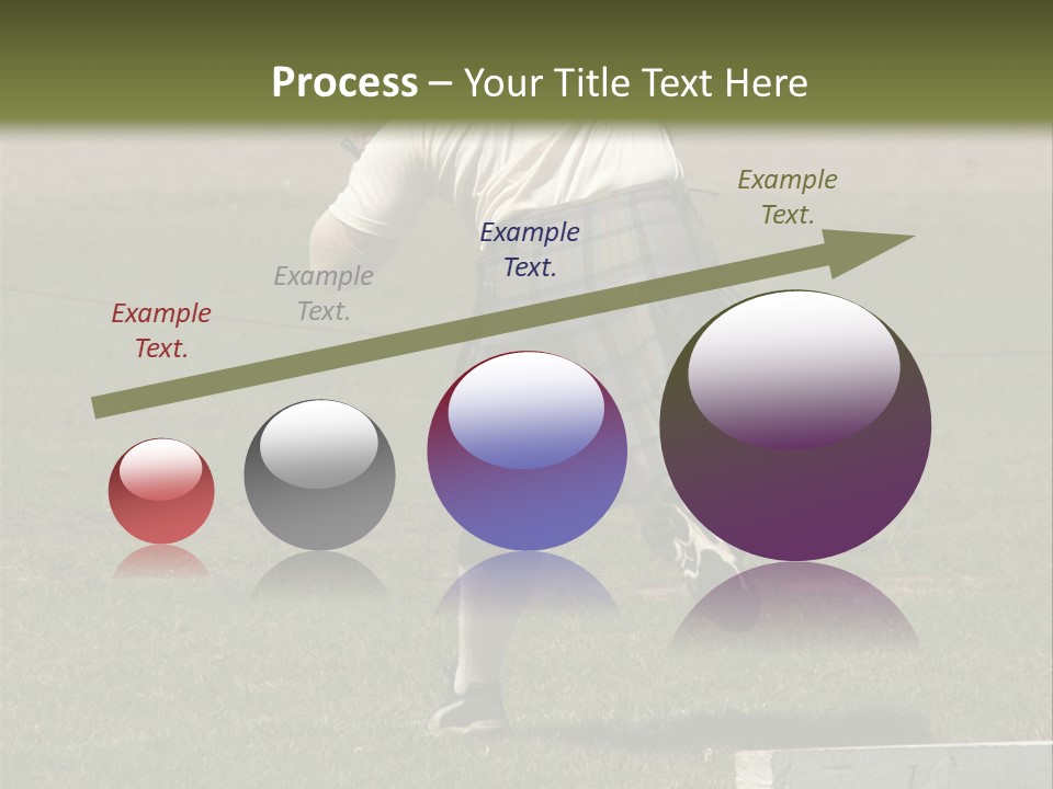 Shot-Putter - Scottish Games PowerPoint Template