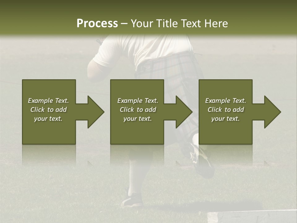 Shot-Putter - Scottish Games PowerPoint Template