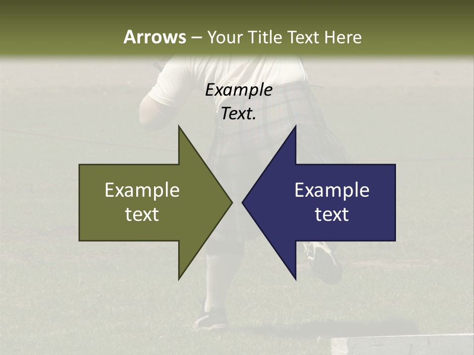 Shot-Putter - Scottish Games PowerPoint Template