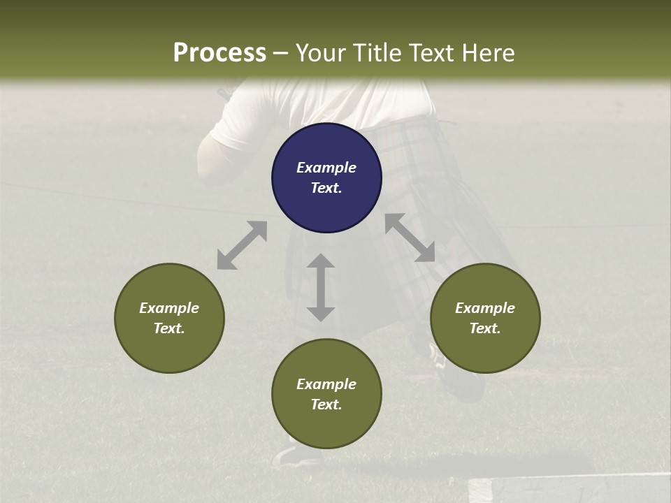 Shot-Putter - Scottish Games PowerPoint Template