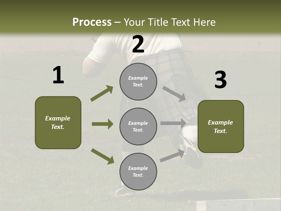 Shot-Putter - Scottish Games PowerPoint Template