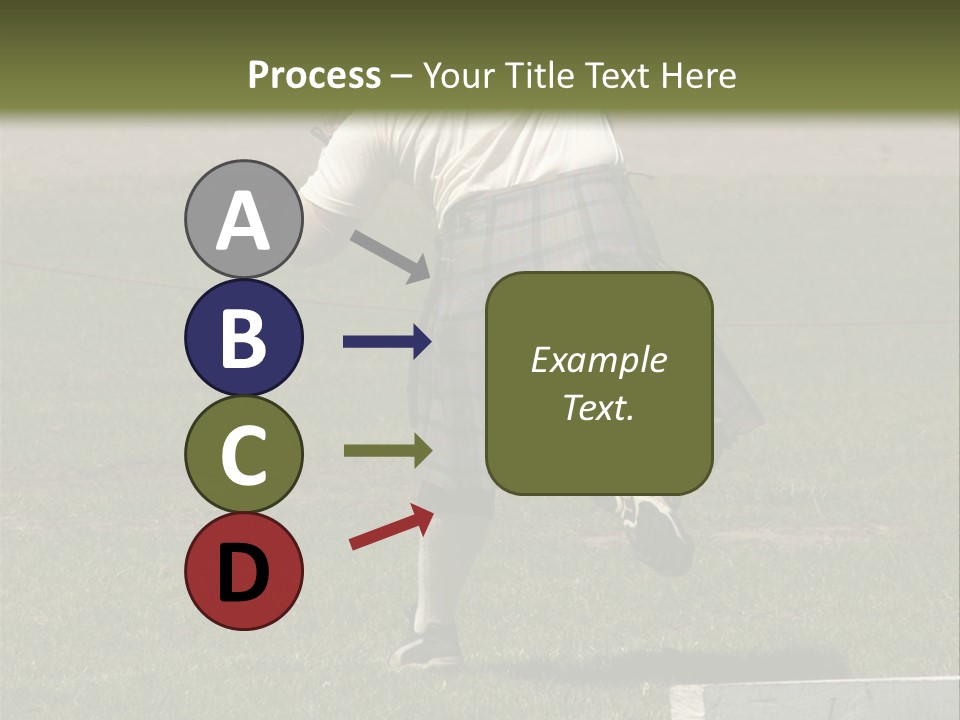 Shot-Putter - Scottish Games PowerPoint Template