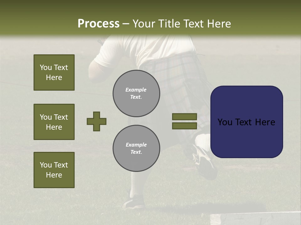 Shot-Putter - Scottish Games PowerPoint Template