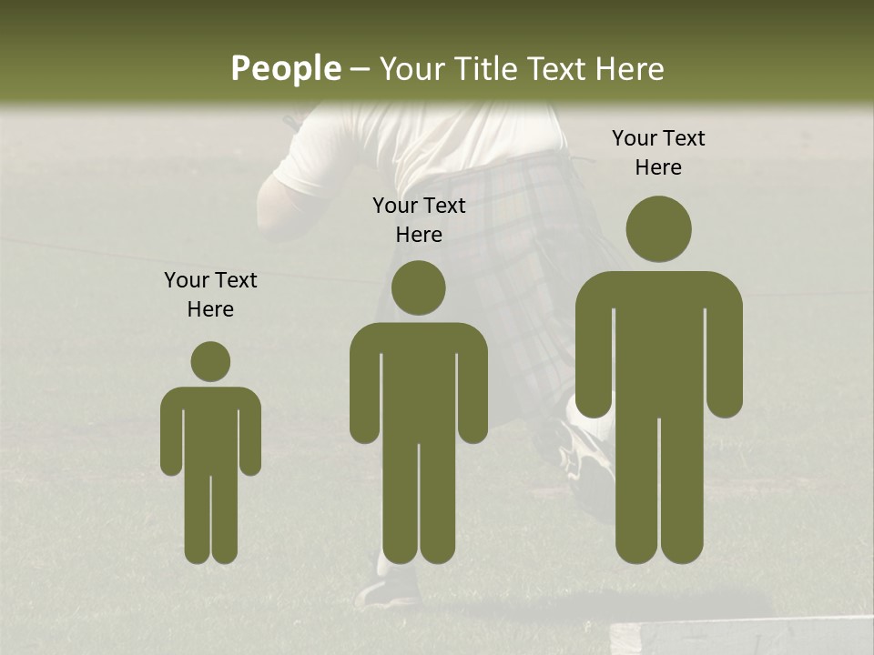 Shot-Putter - Scottish Games PowerPoint Template