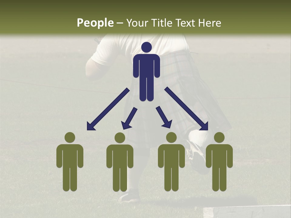 Shot-Putter - Scottish Games PowerPoint Template