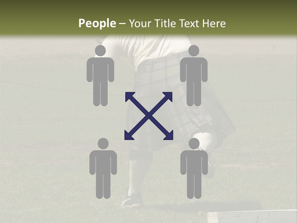 Shot-Putter - Scottish Games PowerPoint Template