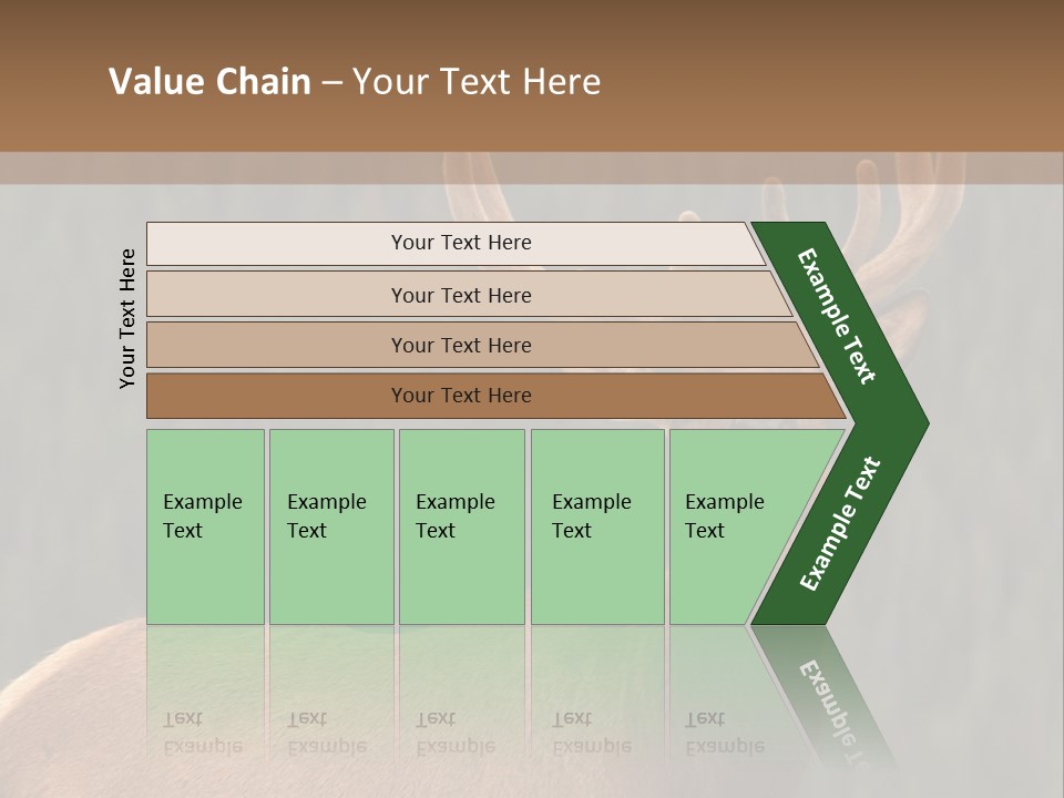 Reversible Elk PowerPoint Template