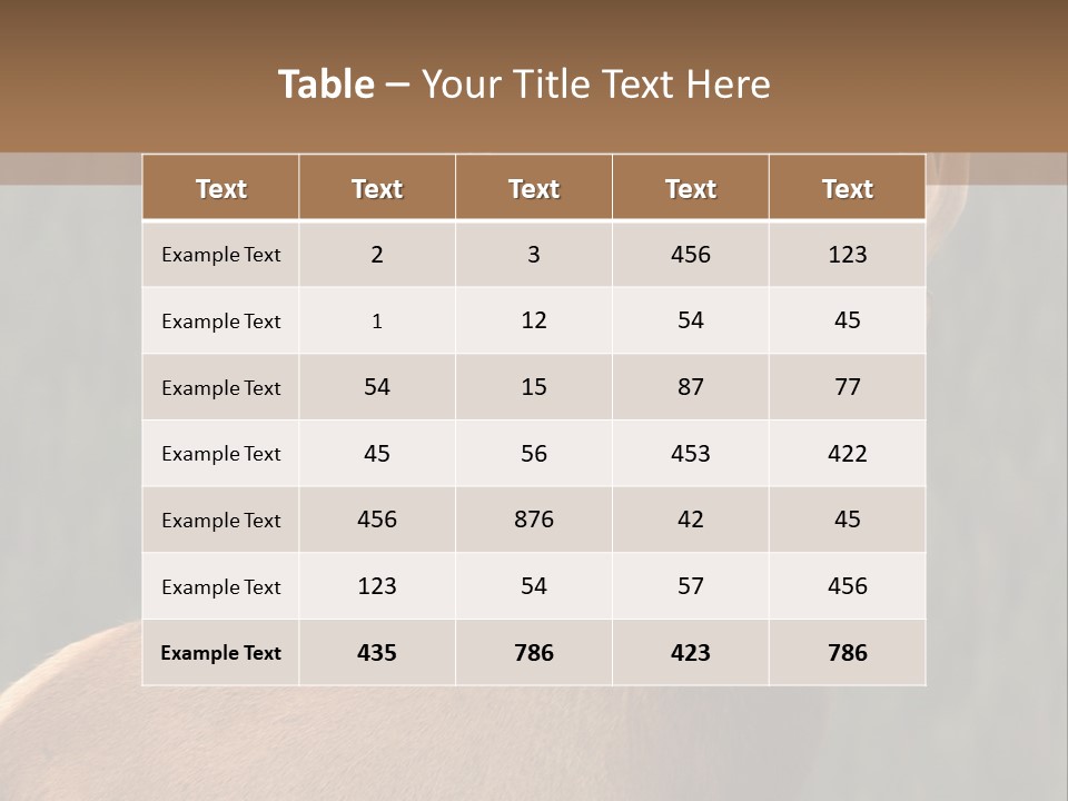 Reversible Elk PowerPoint Template