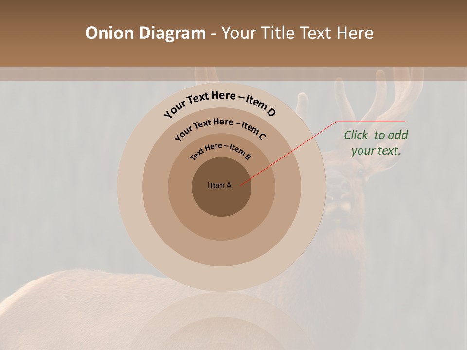 Reversible Elk PowerPoint Template