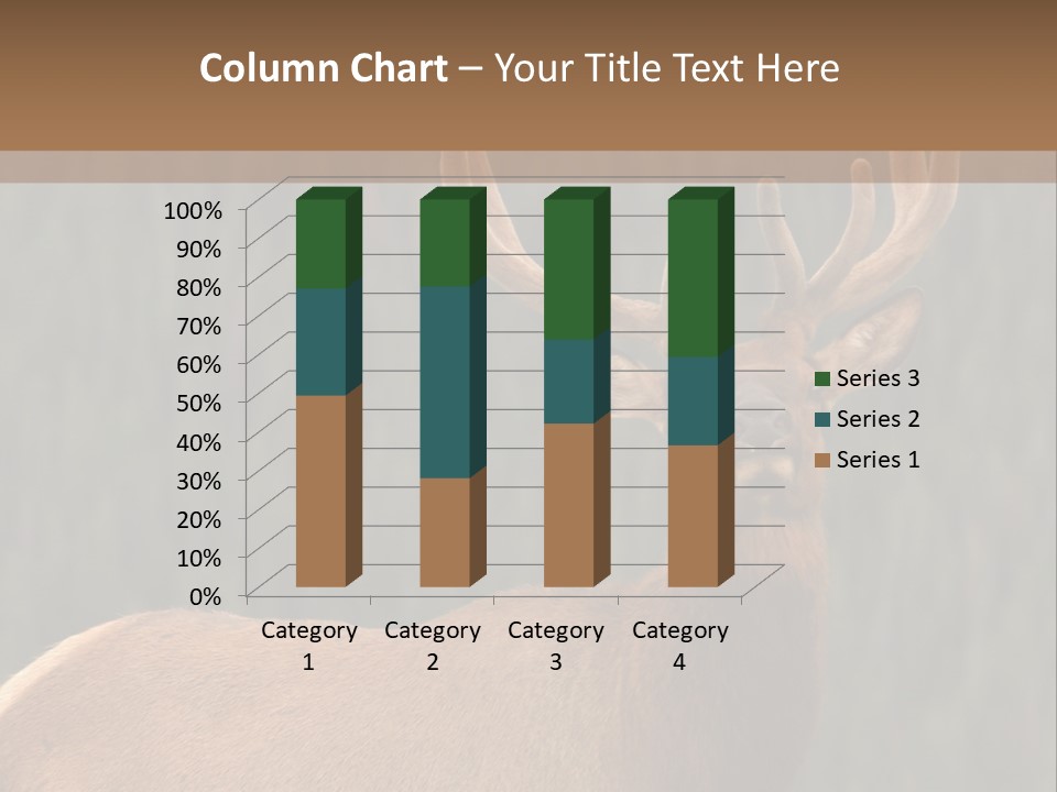 Reversible Elk PowerPoint Template