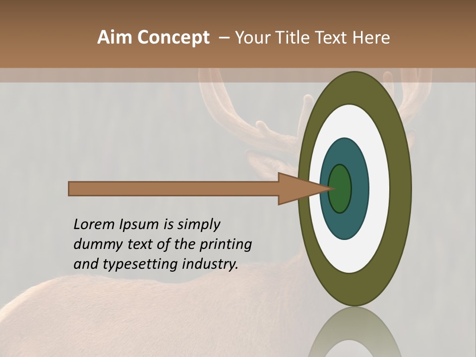 Reversible Elk PowerPoint Template