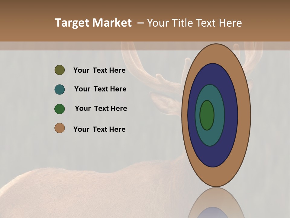 Reversible Elk PowerPoint Template