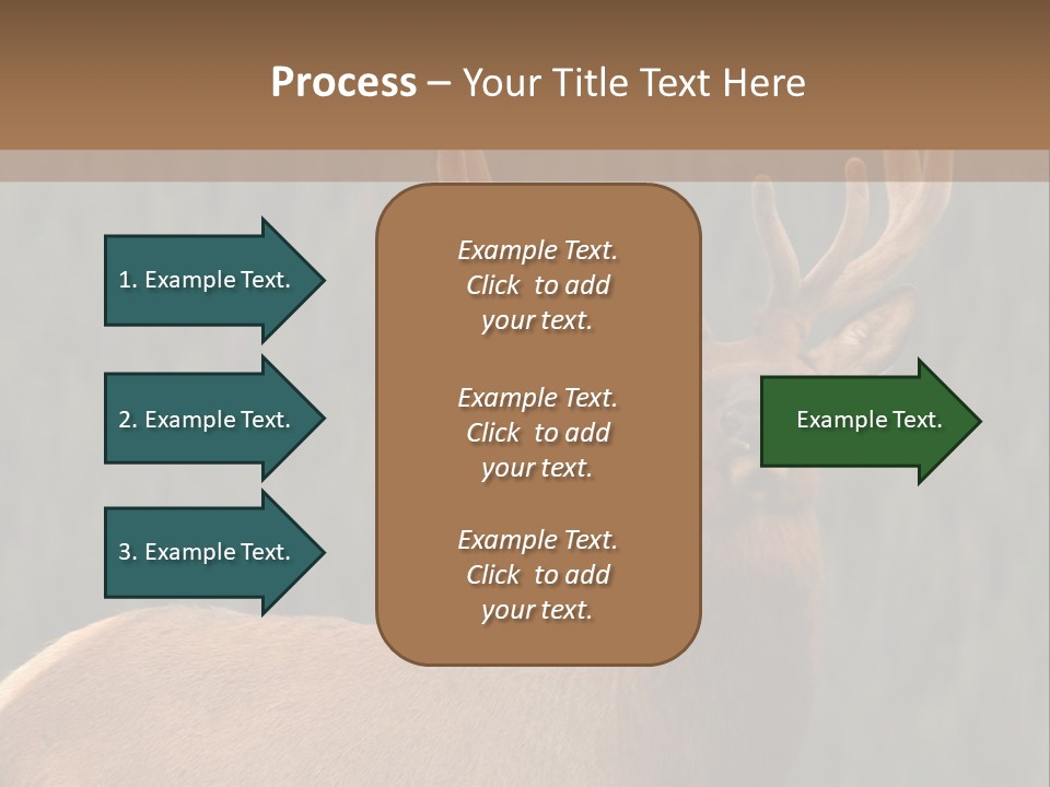 Reversible Elk PowerPoint Template
