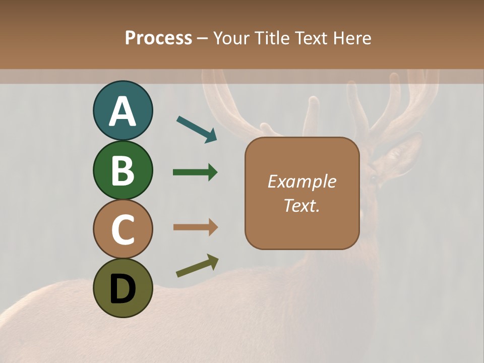Reversible Elk PowerPoint Template
