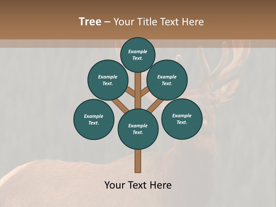 Reversible Elk PowerPoint Template