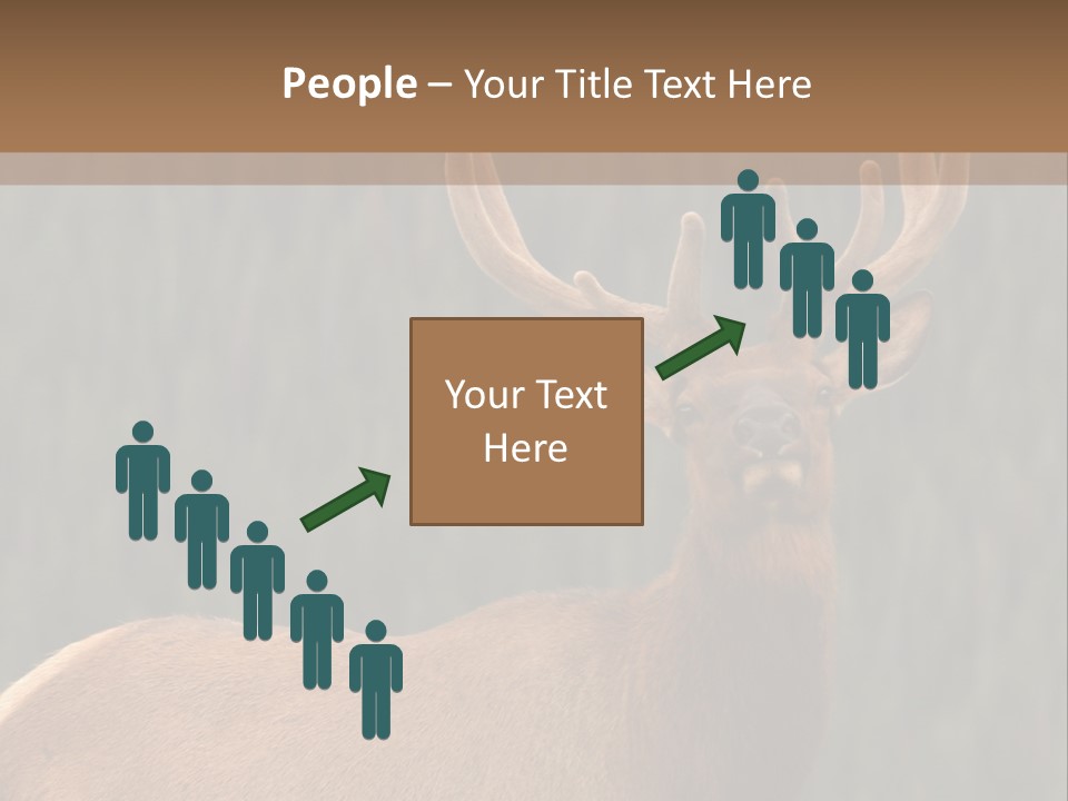 Reversible Elk PowerPoint Template