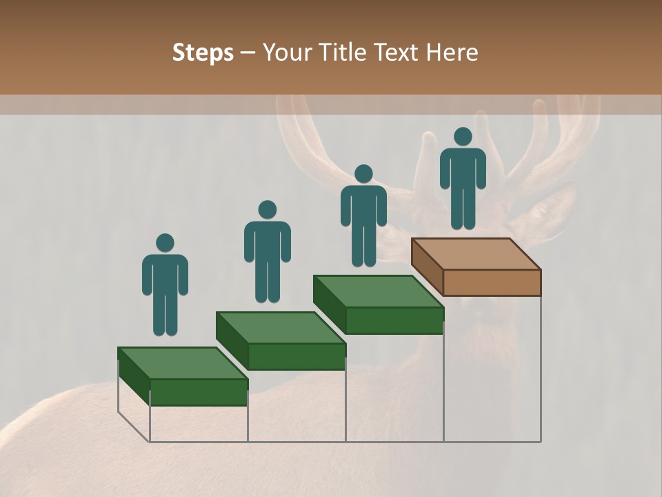Reversible Elk PowerPoint Template