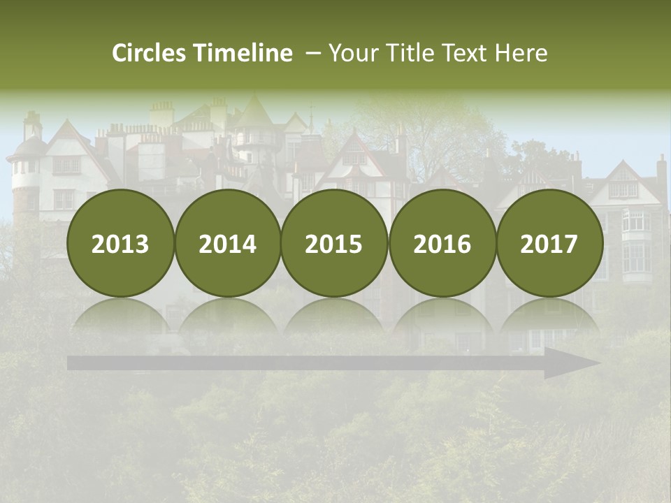 A Trustful Friend. Portrait Of Puppy Bernese Mountain Dog PowerPoint Template