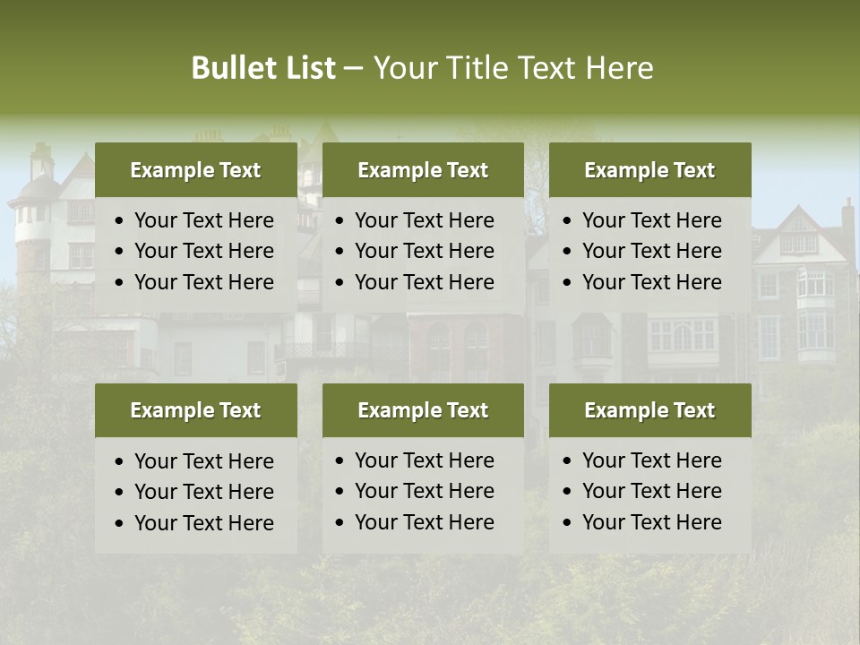 A Trustful Friend. Portrait Of Puppy Bernese Mountain Dog PowerPoint Template