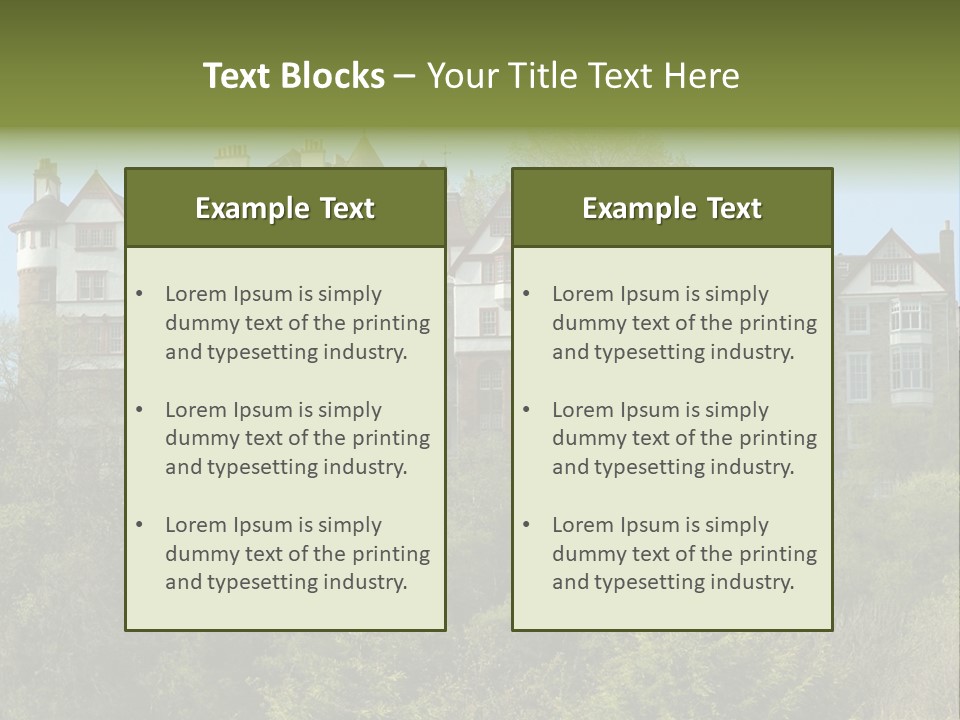 A Trustful Friend. Portrait Of Puppy Bernese Mountain Dog PowerPoint Template