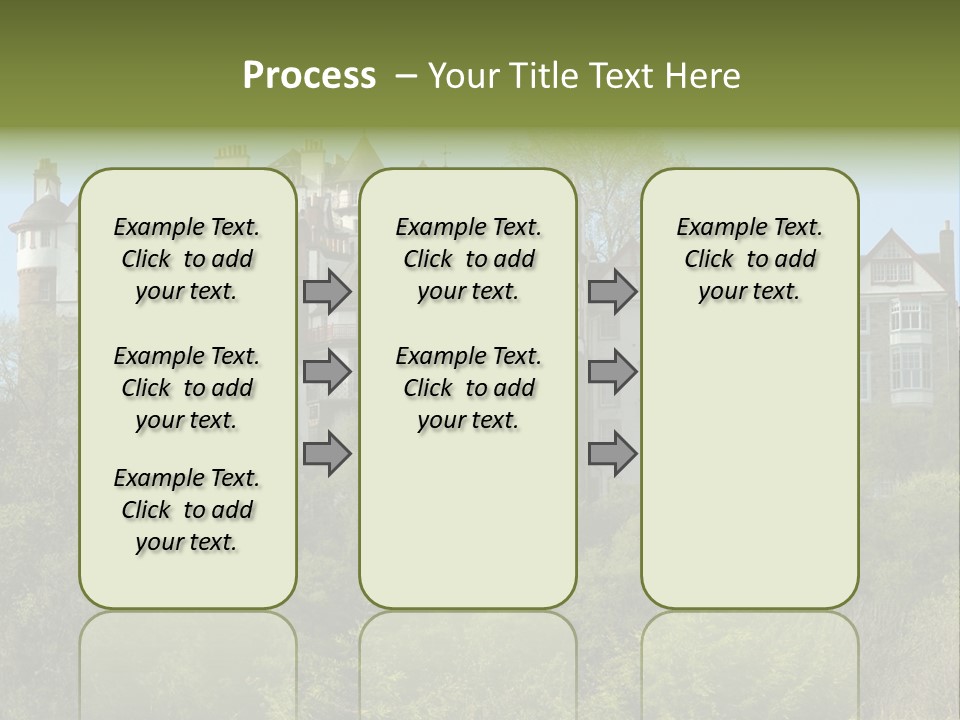 A Trustful Friend. Portrait Of Puppy Bernese Mountain Dog PowerPoint Template