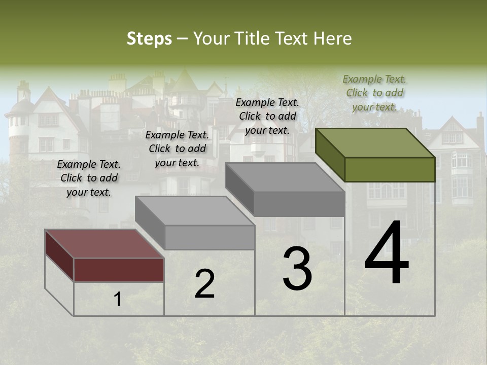 A Trustful Friend. Portrait Of Puppy Bernese Mountain Dog PowerPoint Template