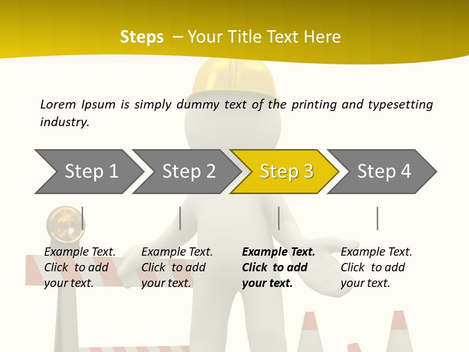 Sorry, Under Construction PowerPoint Template