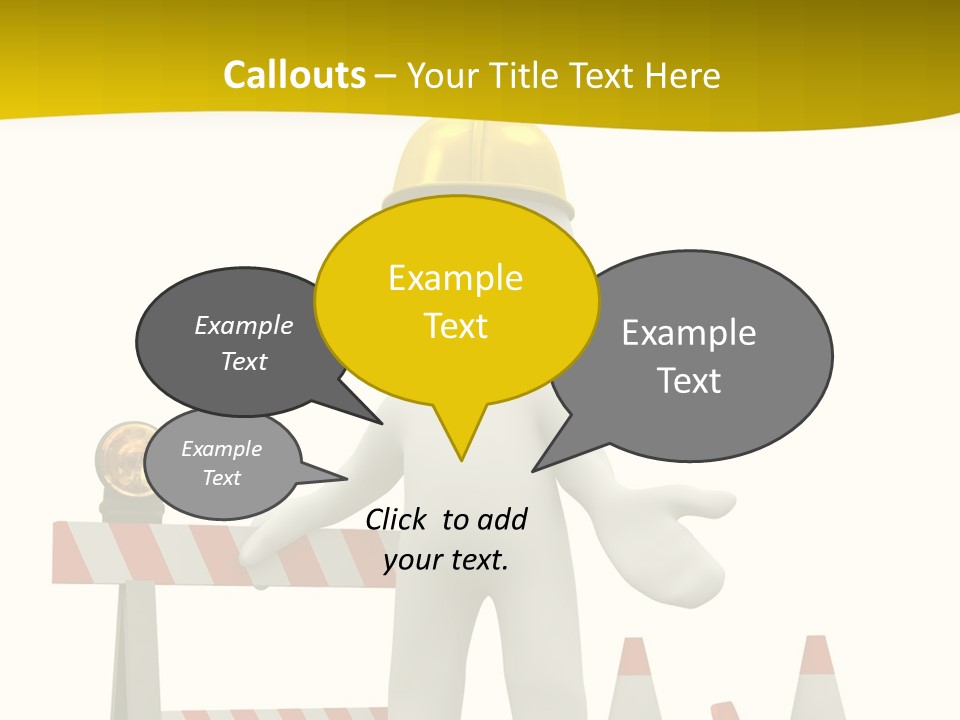 Sorry, Under Construction PowerPoint Template