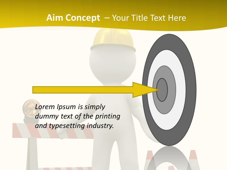 Sorry, Under Construction PowerPoint Template