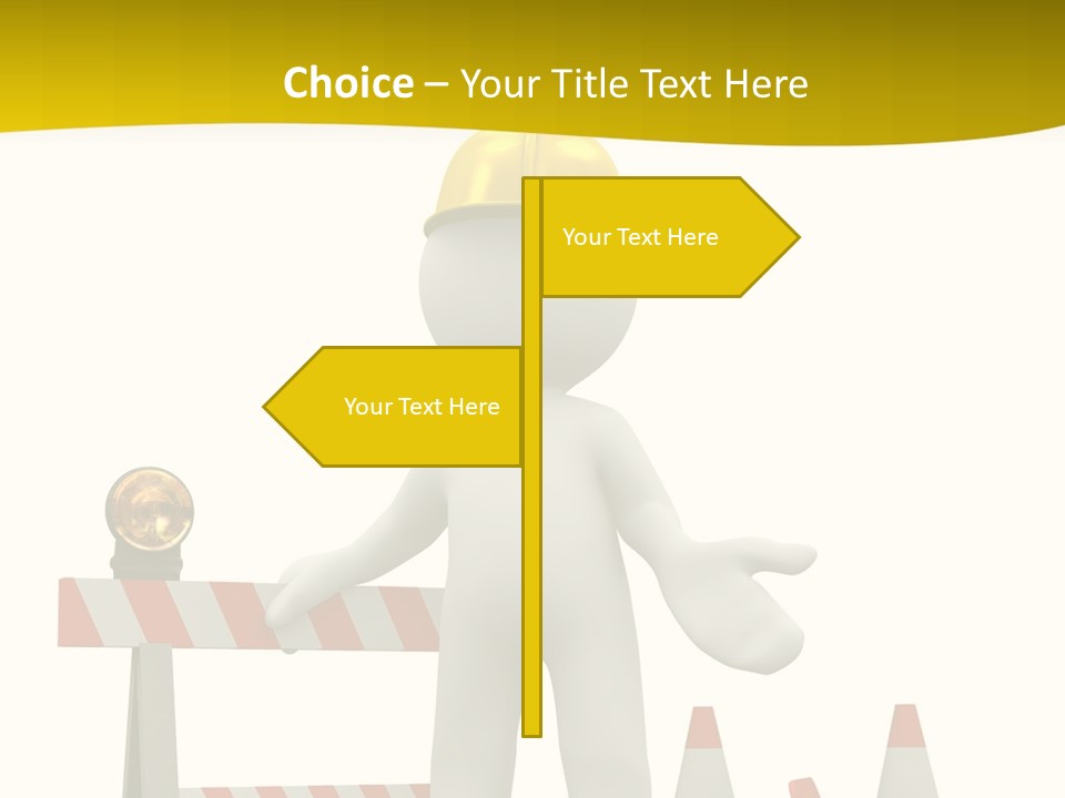 Sorry, Under Construction PowerPoint Template