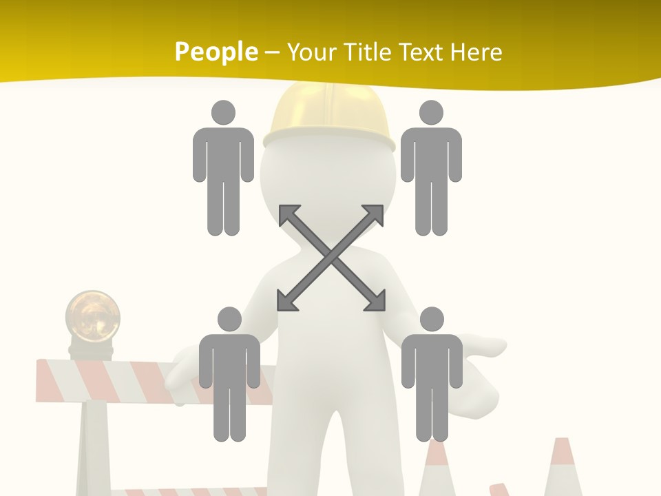 Sorry, Under Construction PowerPoint Template