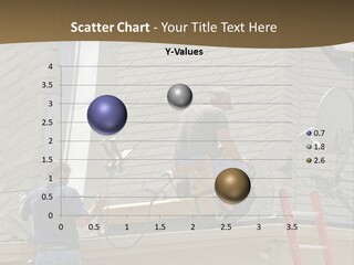 Two Men, Roofers, Lay Down A New Roof On A Home In The Neighborhood. (14Mp Camera) PowerPoint Template