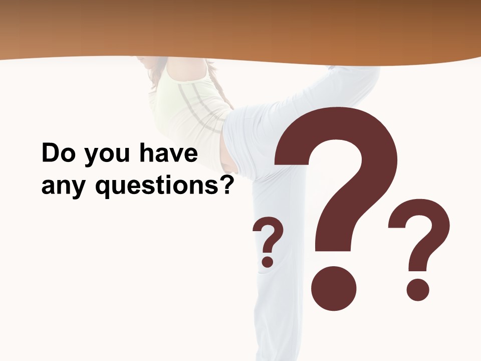 Sporty Girl Practicing Natarajasana Lord Of The Dance Pose PowerPoint Template