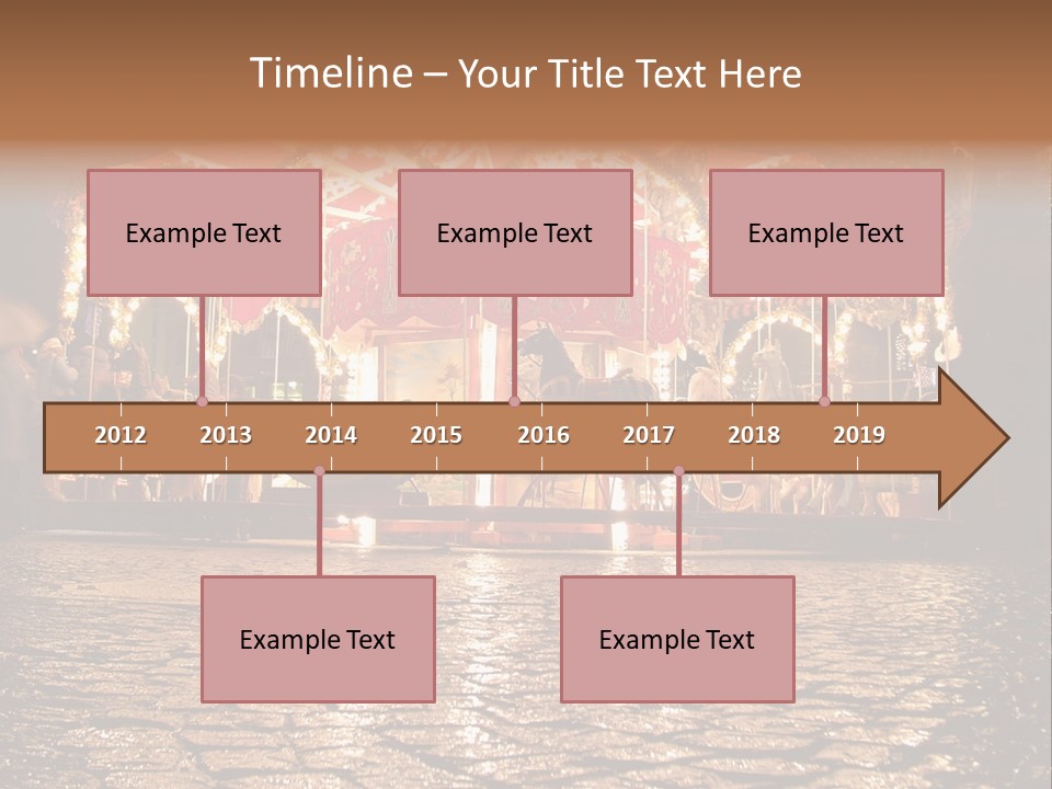 Merry-Go-Round PowerPoint Template
