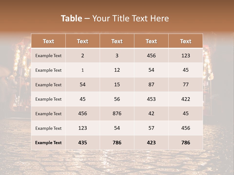 Merry-Go-Round PowerPoint Template