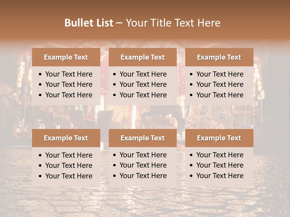 Merry-Go-Round PowerPoint Template