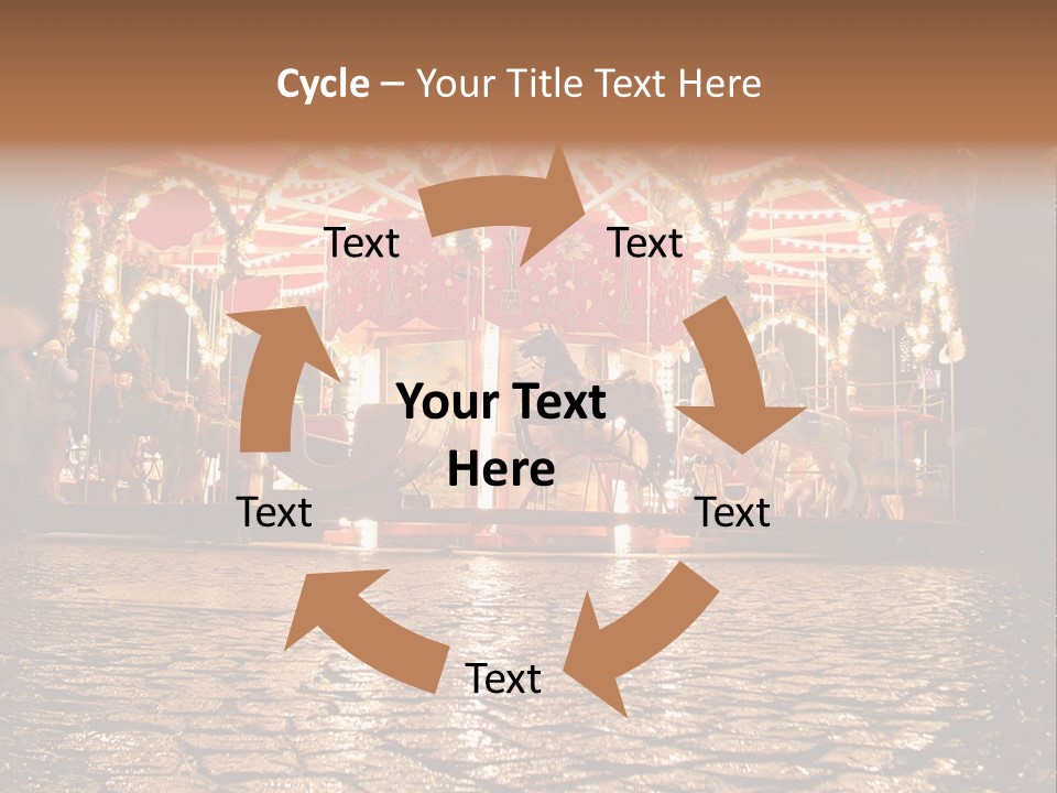 Merry-Go-Round PowerPoint Template