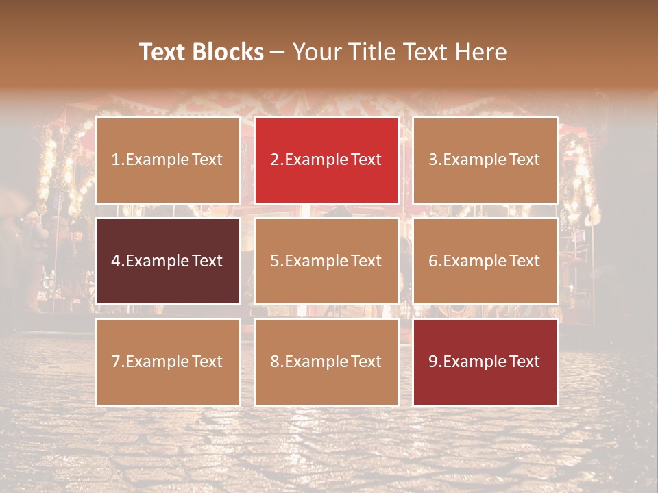 Merry-Go-Round PowerPoint Template